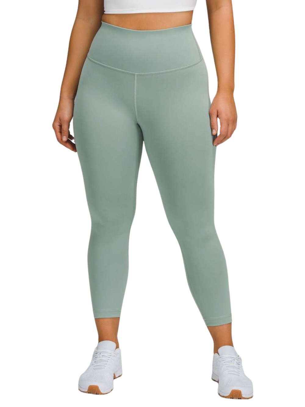 Lululemon Wunder Train Contour Fit High-Rise Crop 23" Leggings Size 2